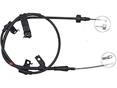 2010 Kia Rio Parking Brake Cable - 597601G000