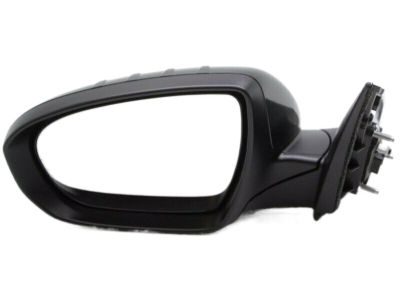 Kia 876104C020 Outside Rear View Mirror Assembly, Left