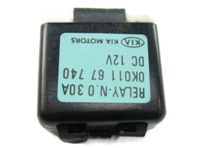 Kia 0K01167740A Relay-No 30A