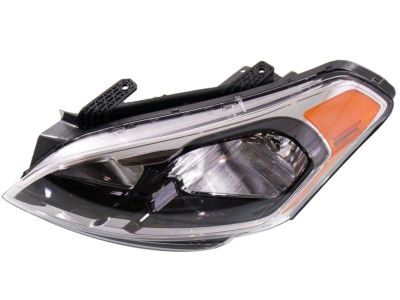 Kia 921012K540 Driver Side Headlight Assembly