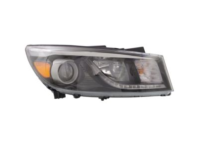 Kia 92102A9130 Passenger Side Headlight Assembly