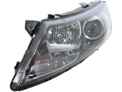 Kia 921022T121 Passenger Side Headlight Assembly