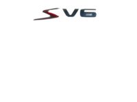 Kia 86313S9020 S V6-Emblem