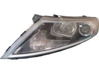 Kia 921014U020 Driver Side Headlight Assembly