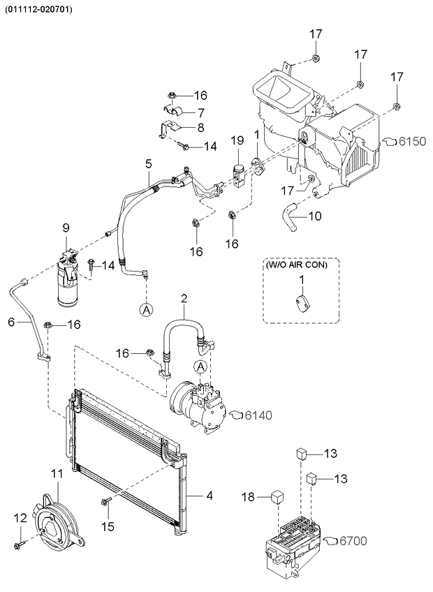 0K30A61570 Genuine Kia ValveExpansion