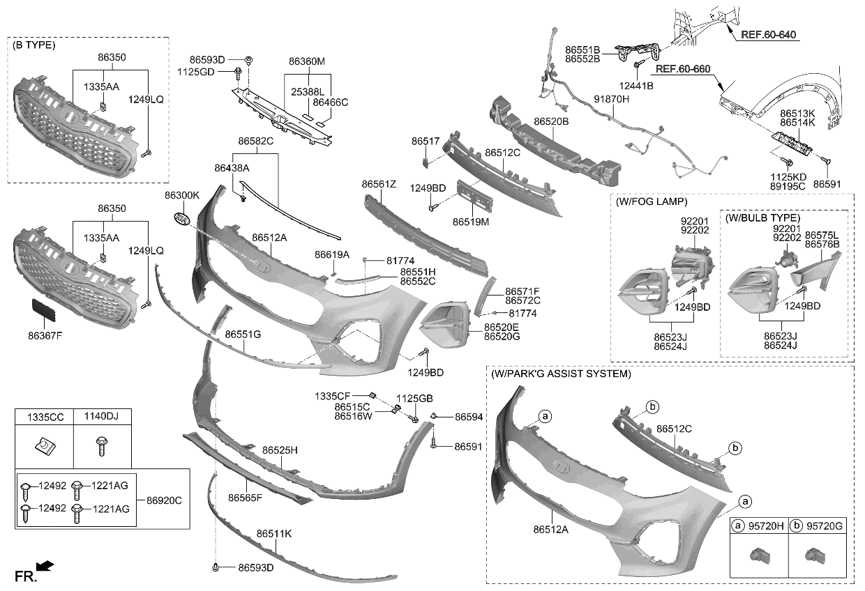 Kia Sportage Parts Diagram