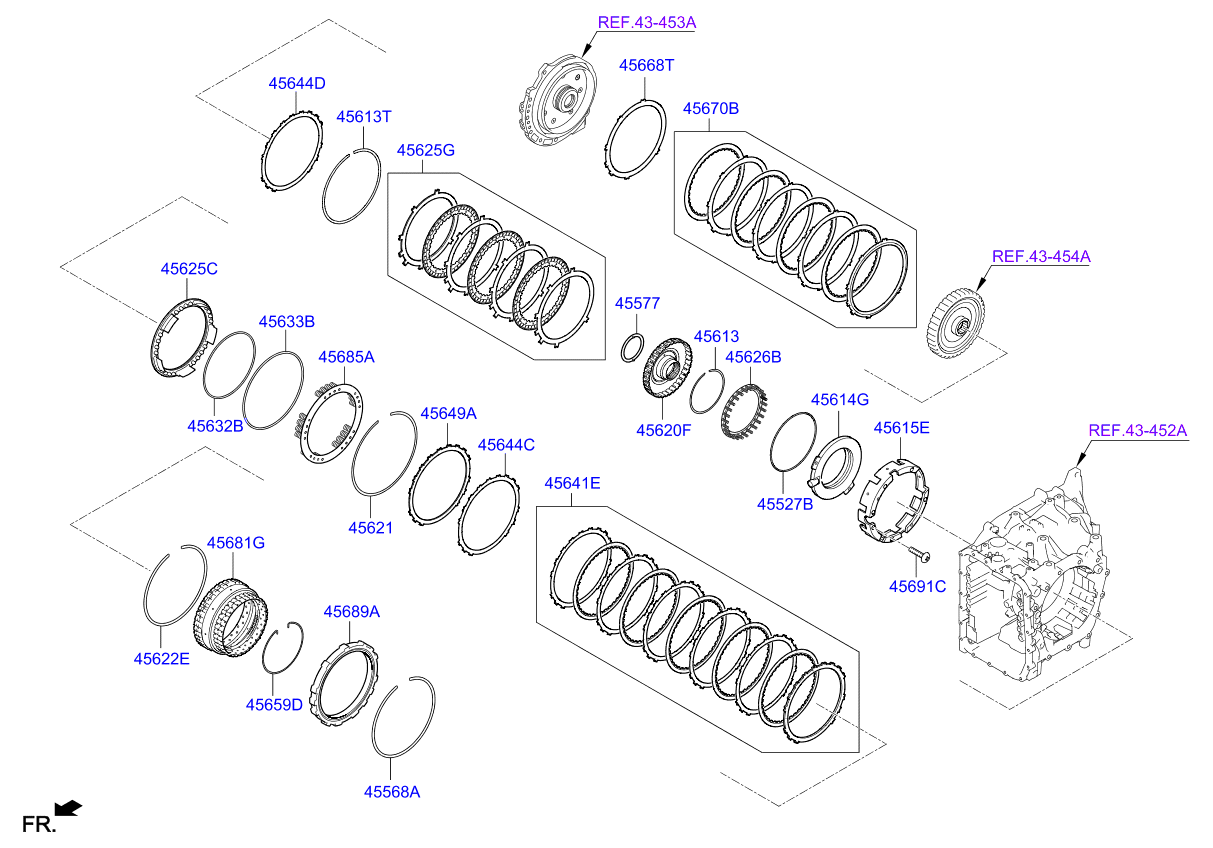 4563526000 Genuine Kia Ring