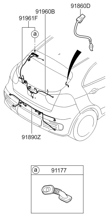 Miscellaneous Wiring - 2016 Kia Rio