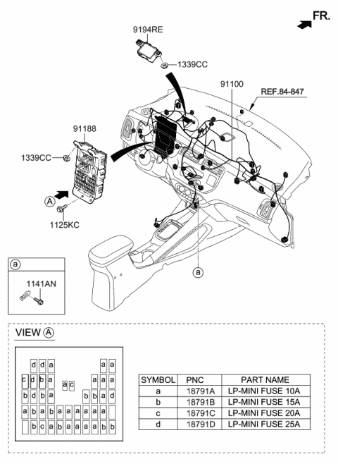 Main Wiring - 2016 Kia Rio