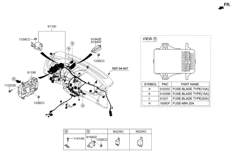 Main Wiring - 2011 Kia Forte