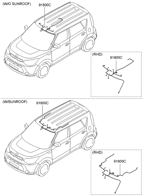 Miscellaneous Wiring - 2014 Kia Soul