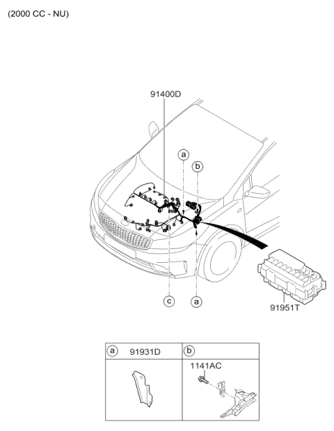 Control Wiring - 2018 Kia Forte