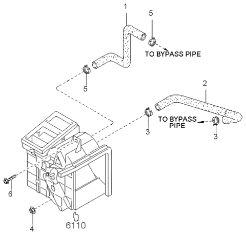 1999 Kia Sportage Heater Diagram
