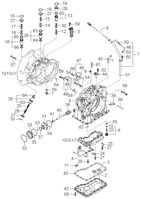 0k2a217400 Genuine Kia Gear Set Speedometer