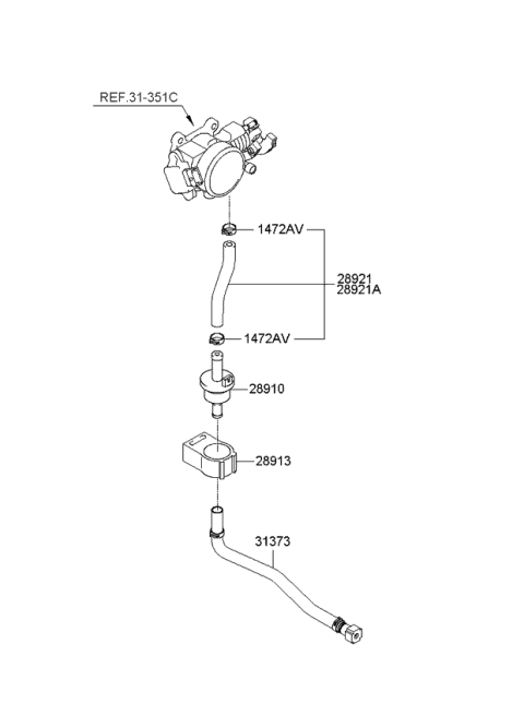 2008 Kia Spectra Vaporizer Control System Diagram