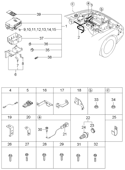 2004 Kia Spectra Engine Wiring Diagram