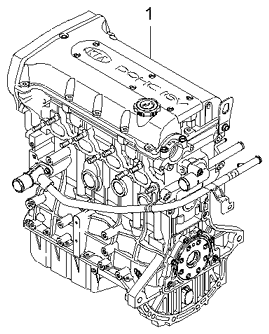 2001 Kia Spectra Sub Engine Assy Diagram