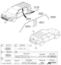 Diagram for Kia Emblem - 86320B2100