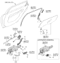 Diagram for Kia Window Crank Handles - 8263022001GW