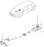 Diagram for Kia Automatic Transmission Shift Levers - 437002F100