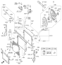 Diagram for Kia A/C Condenser - 97606G2000