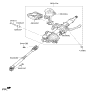 Diagram for Kia Power Steering Assist Motor - 56330F2000
