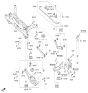 Diagram for Kia Lateral Arm - 55250G2100