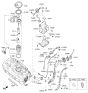 Diagram for Kia Fuel Pump Gasket - 311150W000