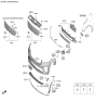 Diagram for Kia Fog Light - 92201C5500
