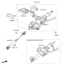 Diagram for Kia Power Steering Assist Motor - 56330C5300