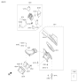 Diagram for Kia Sorento Air Filter - 28110C5250