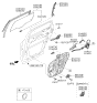 Diagram for Kia Window Regulator - 83471C6200