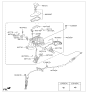 Diagram for Kia Shift Cable - 467903R000