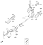Diagram for Kia Catalytic Converter Gasket - 287512B100