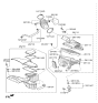Diagram for Kia Optima Air Filter - 281133S100
