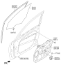 Diagram for Kia Window Regulator - 824013R110