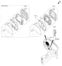 Diagram for Kia Instrument Cluster - 94011C6000