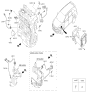 Diagram for Kia Oxygen Sensor - 392103CAA0