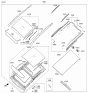 Diagram for Kia Sunroof - 81610C5000