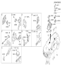 Diagram for Kia Air Bag Sensor - 95920B4000