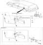 Diagram for Kia Fuel Filler Housing - 0K55242451