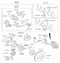 Diagram for Kia Wheel Bearing - 517202K000
