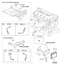 Diagram for Kia Engine Control Module - 391122G120