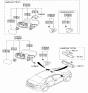Diagram for Kia Side Marker Light - 876241M005