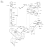 Diagram for Kia Fuel Tank Lock Ring - 1209770690