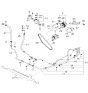 Diagram for Kia Power Steering Pump - 571003E030