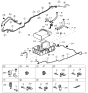 Diagram for Kia Vapor Canister - 0K07A13970