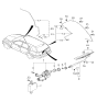 Diagram for Kia Sorento Wiper Blade - 0K2C067330