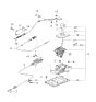 Diagram for Kia Shift Indicator - 467503E001
