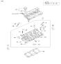 Diagram for Kia Oil Filler Cap - 2651038000